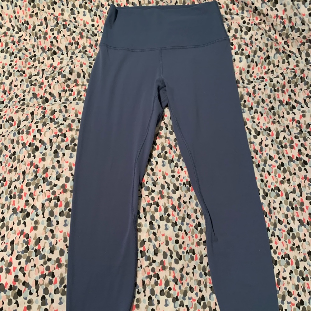 Blue lululemon align leggings